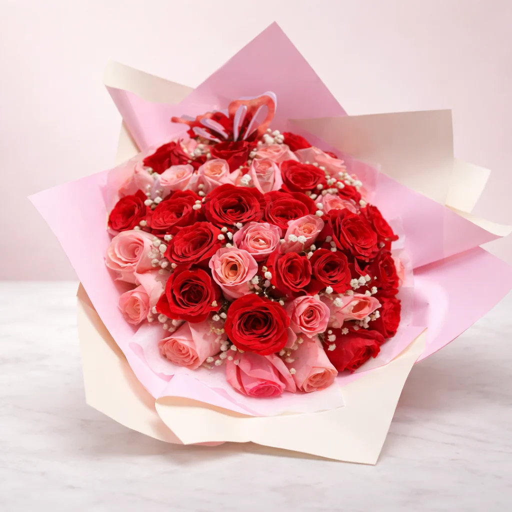 Arreglo de flores secas preservadas